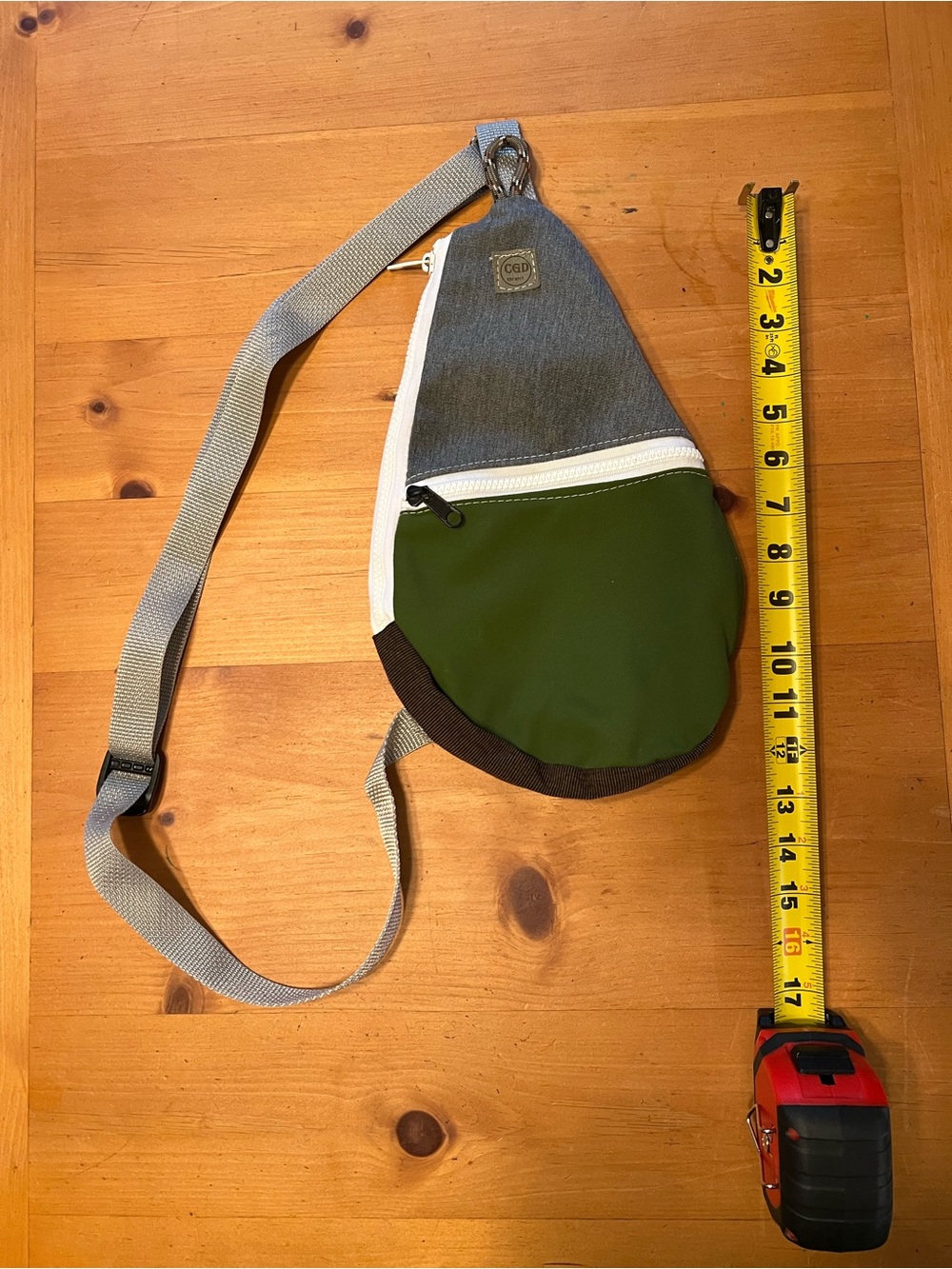 Handmade bag from sailing fabric